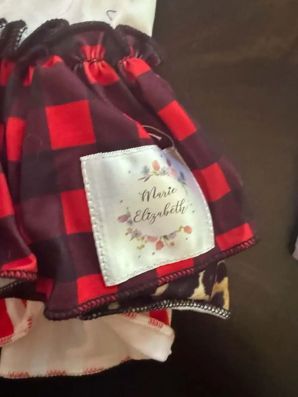 Marie Elizabeth GirlsMerry Christmas Y'All Ruffle Tunic and Bell Bottom Pants